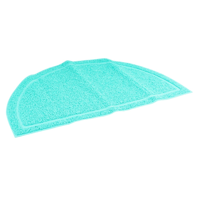 Katzenklo Matte – Toiletten-Vorleger halbrund