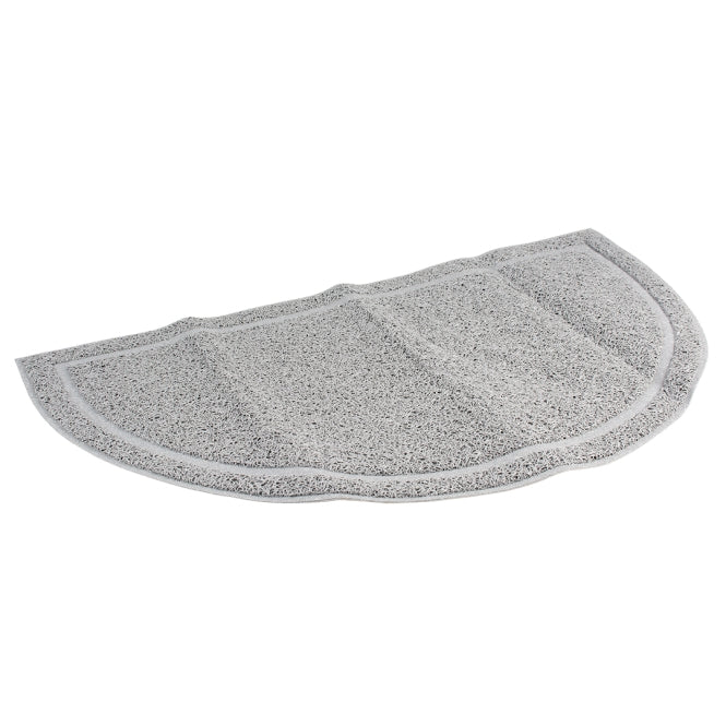 Katzenklo Matte – Toiletten-Vorleger halbrund – Bild 4