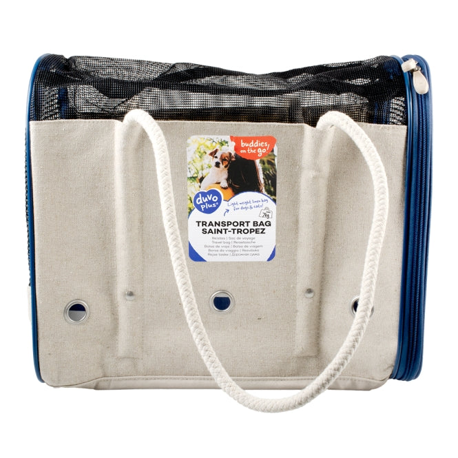 Transporttasche für Hunde – Saint-Tropez, Beige – Bild 2