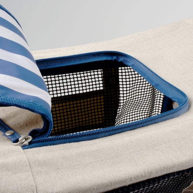 Reisetasche für Hunde – Saint-Tropez, Beige – Bild 4