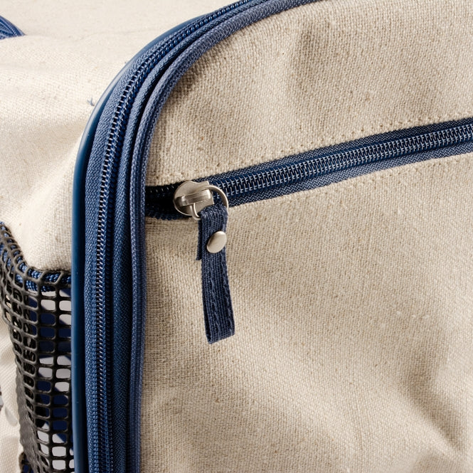 Reisetasche für Hunde – Saint-Tropez, Beige – Bild 3