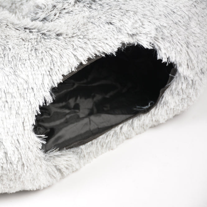 Katzentunnel – & Donutbett Snug, Hellgrau – Bild 5