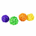 Weidenbälle für Katzen Cat Toy 5cm, 4 Stück | DUVO