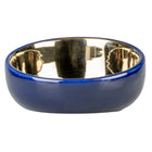 Futternapf für Hunde – Stone Obliq, blau/gold, 150ml, 13x13,5x7cm – Bild 5