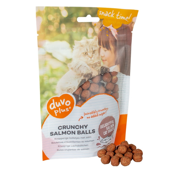 Katzensnacks – Cat Knusprige Lachsbällchen 50g