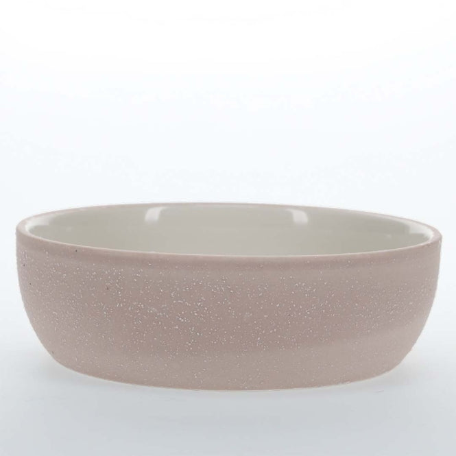 Keramiknapf für Hunde – Stone Sandy Coral Rosa – Bild 3