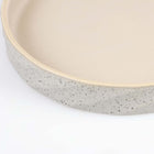 Keramiknapf für Hunde – flacher Stone Wavy Dune – Bild 3
