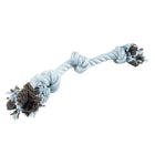 Hundeseil – Flossy mit 3 Knoten, blau