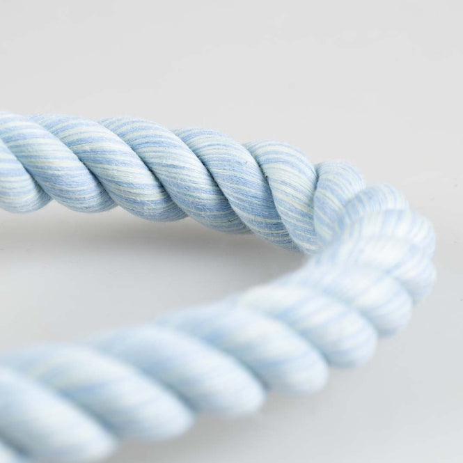 Zerrseil für Hunde – Flossy 2 Schlaufen, blau – Bild 3