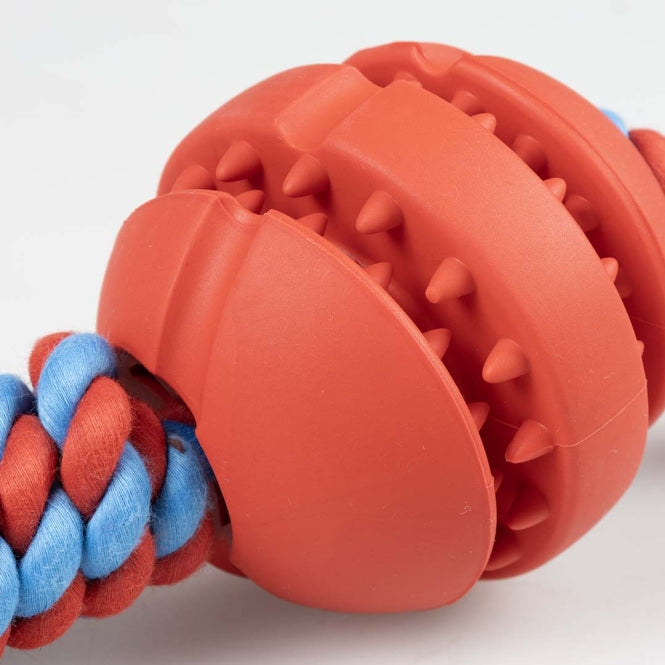 Zerrseil für Hunde – Rubrop mit Ball – Bild 6