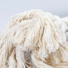 Baumwollseil für Hunde – ECO mit 3 Knoten & Schlaufe, weiß – Bild 4