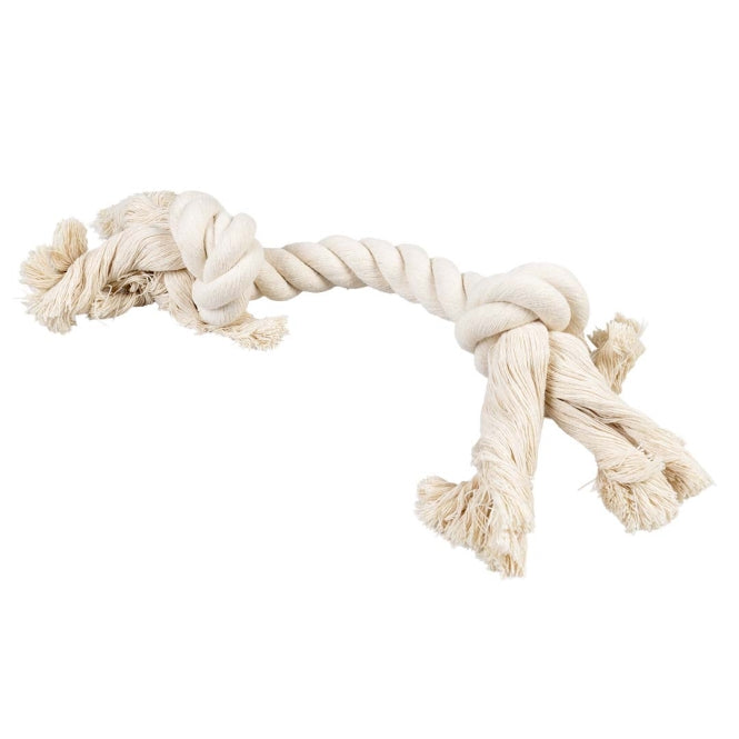 Baumwoll-Tau für Hunde – ECO mit 2 Knoten – Bild 3