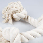Baumwollseil für Hunde – ECO mit 3 Knoten, weiß – Bild 3