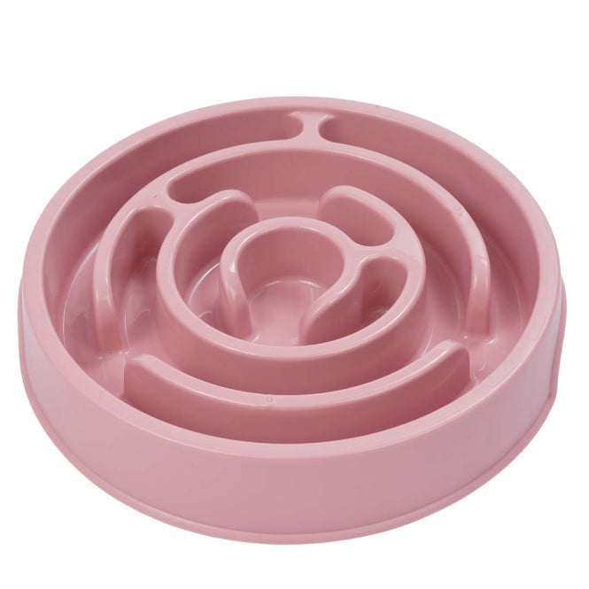 Anti-Schlingnapf für Hunde – Ring, rosa