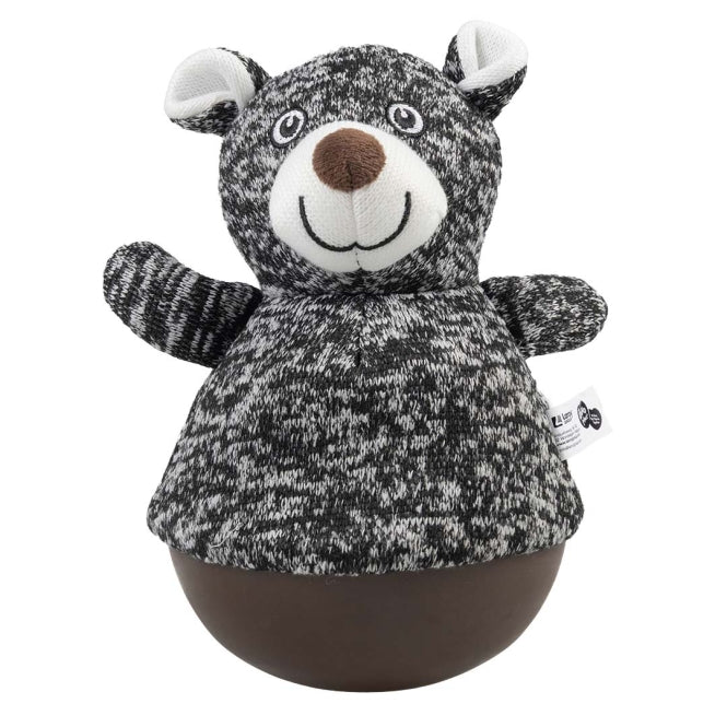 Plüschtier für Hunde – Tumbly Bär, schwarz