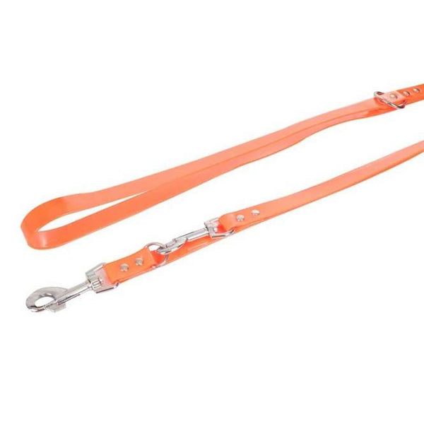 Führleine für Hunde – Flamingo TPR 200 cm, Orange