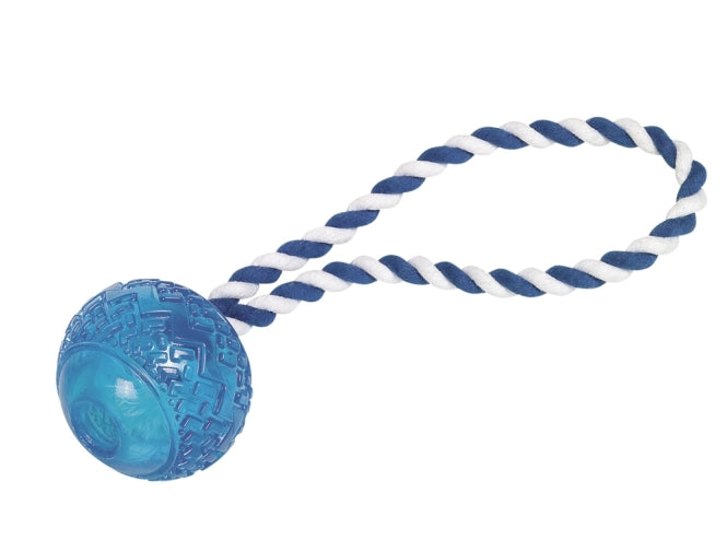 Hundeball – TPR mit Seil