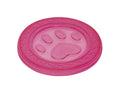 Hundefrisbee TPR Fly-Disc Paw pink, 22cm | Nobby