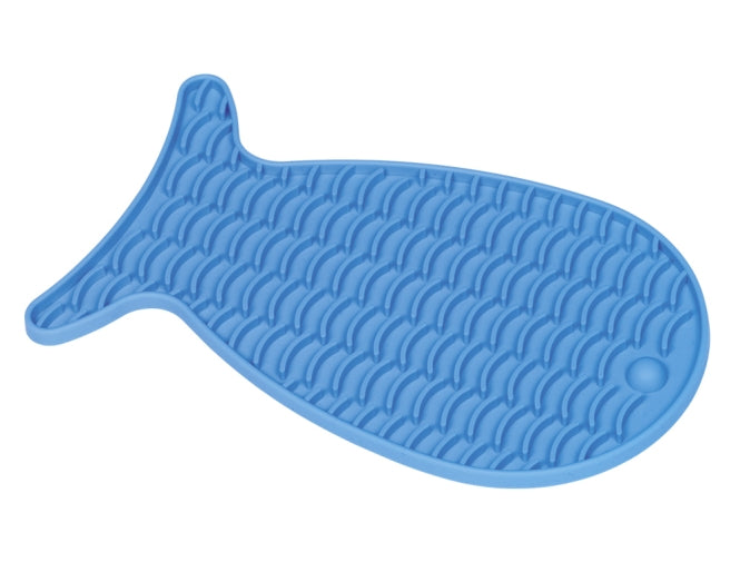 Leckmatte für Katzen – Silikon Fish