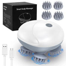 Pet Scalp Massager for Dogs & Cats | USB Rechargeable Relaxation & Grooming Brush