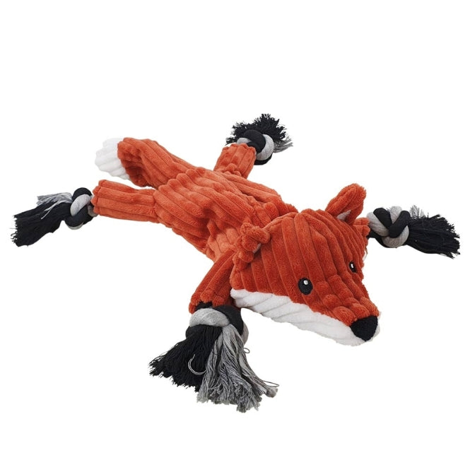 Hundeseil – Plüsch Fuchs mit 38cm