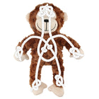 Plüschtier für Hunde – Affe mit Seil, 35cm – Bild 2