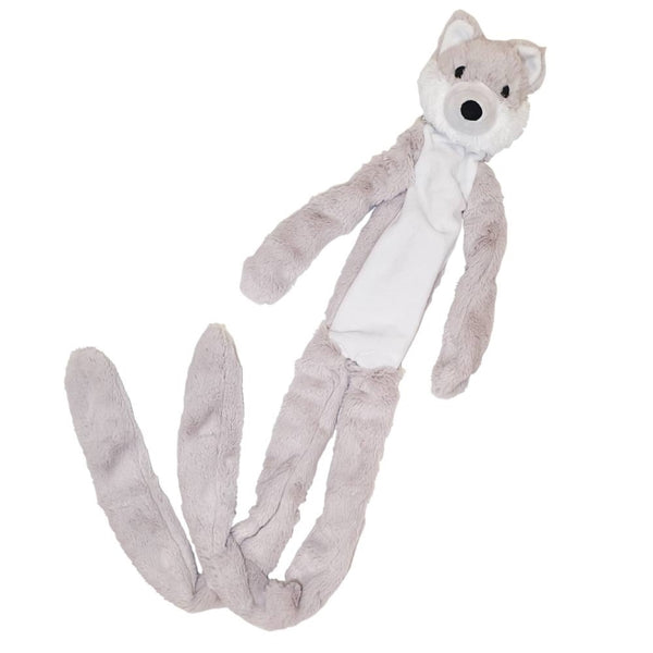 Plüschtier für Hunde – Long Wolf, 105cm