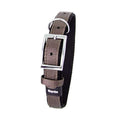 Hundehalsband ASP mit Zugentlastung, doubliert, Grau/Schwarz, 65cm/40mm | Karlie