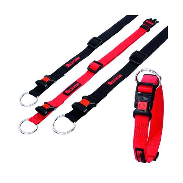 Hundehalsband – Teflon No Limit Schwarz, 20mmx40-55cm