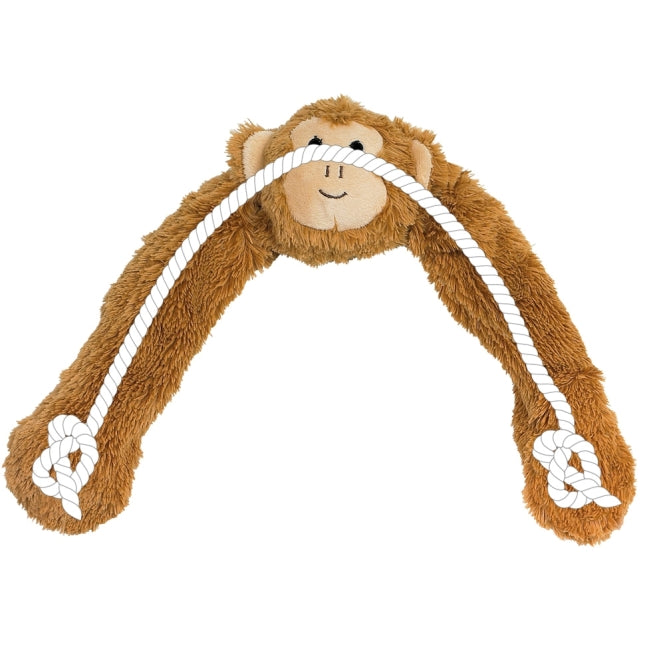 Hundeseil – Plüsch Affe mit Tau, 55cm – Bild 2
