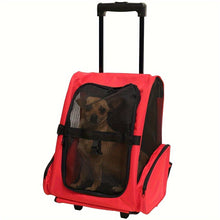 Multi-Purpose Pet Bag Foldable Travel Carrier with Wheels