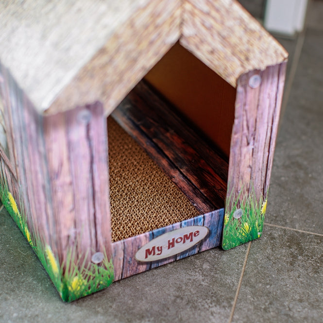 Katzenhaus – aus Karton – Bild 3
