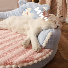 Cat litter Universal cat bed for all seasons Winter pet bed  sleeping litter Kitten supplies Winter warm  cushion