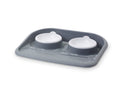 Hundenapf Savic Futterstation Butler grau, 2x 300ml | Nobby