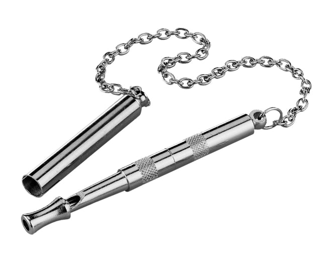 Dressurpfeife für Hunde – Metall – Bild 2