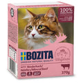 Katzennassfutter Tetra Recard Häppchen in Gelee Rinderhack 370g, 6er Pack | Bozita Cat