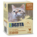 Katzennassfutter Tetra Recard Häppchen in Gelee mit viel Huhn 370g, 6er Pack | Bozita Cat