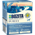 Hundenassfutter Dog Tetra Purely Pate mit Rind & Rentier 370g, 6er Pack | Bozita