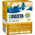 Hundenassfutter Dog Tetra Purely Pate mit Huhn & Hirsch 370g, 6er Pack | Bozita