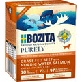 Hundenassfutter Dog Tetra Purely Pate mit Rind & Lachs 370g, 6er Pack | Bozita