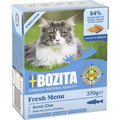Katzennassfutter Cat Tetra Recard Häppchen in Sauce Sterilised mit Saibling 370g, 6er Pack | Bozita