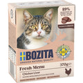 Katzennassfutter Cat Tetra Recard Häppchen in Sauce mit Hühnchenleber 370g, 6er Pack | Bozita