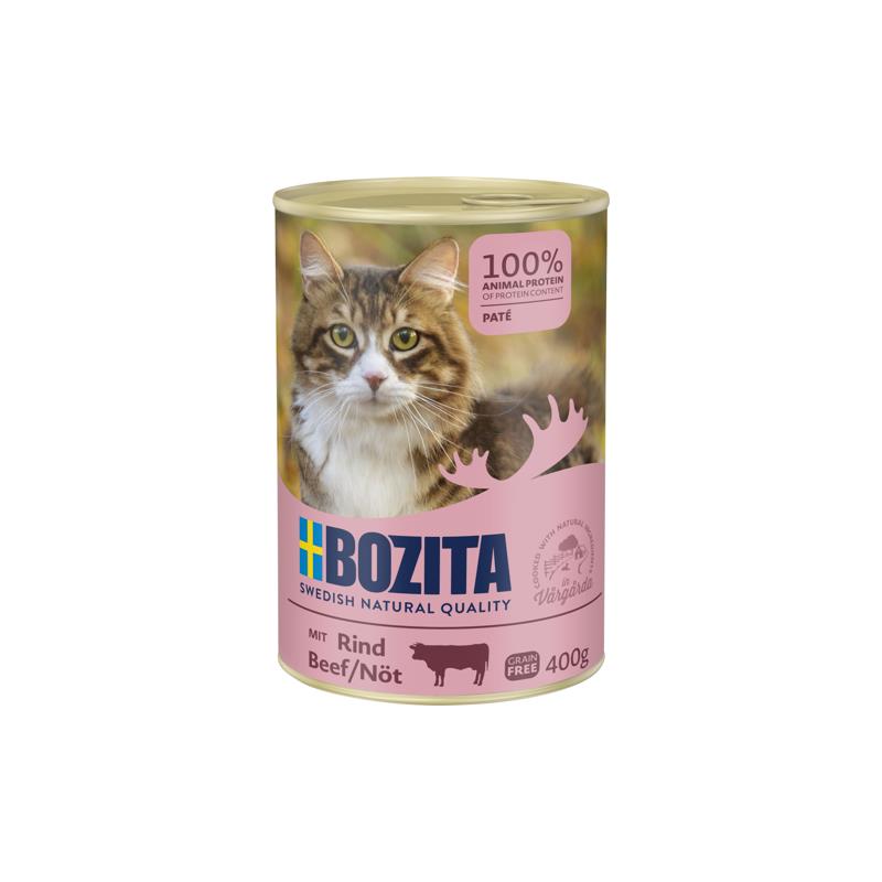 Katzennassfutter Cat Dose Rind 400g, 6er Pack – Bozita