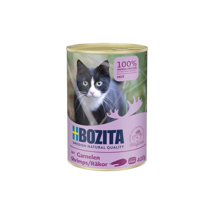 Katzennassfutter Cat Dose Garnelen 400g, 6er Pack – Bozita