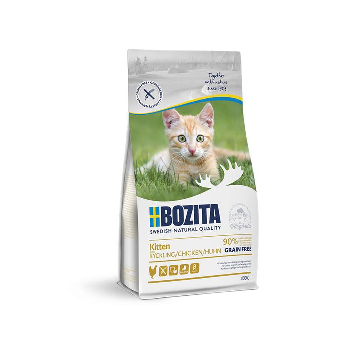 Katzentrockenfutter Kitten Grain free Chicken – Bozita Cat