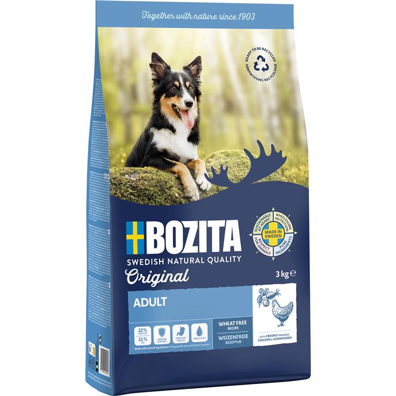 Hundetrockenfutter Original Adult weizenfrei – Bozita