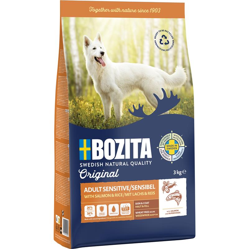 Hundetrockenfutter Original Adult Sensitive Skin & Coat – Bozita