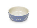 Katzennapf Keramikschale Cat, hellblau | Nobby