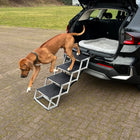 Falt-Treppe für Hunde – Aluminium 4-stufig – Bild 4