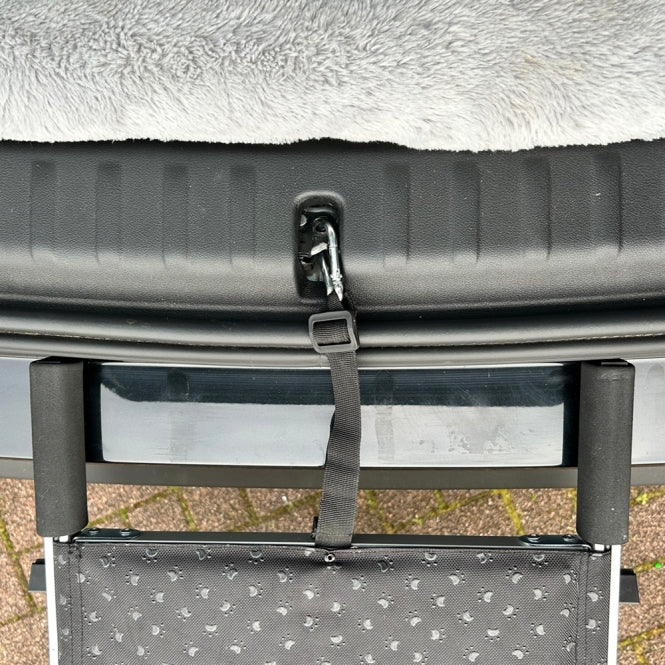 Falt-Treppe für Hunde – Aluminium 4-stufig – Bild 5